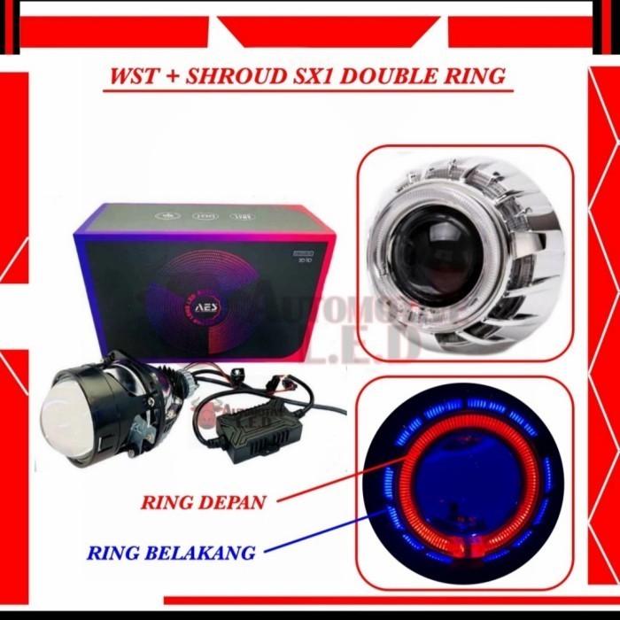 [Ori] Biled Wst Aes Paketan Shroud G1 4.5 Inchi  Biled Projector Aes Wst Limited