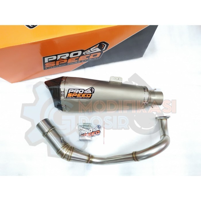 [Original] Knalpot Prospeed Shark Titan Adv 150 Honda Adv150 Fullsystem 100 Ori Terbaru