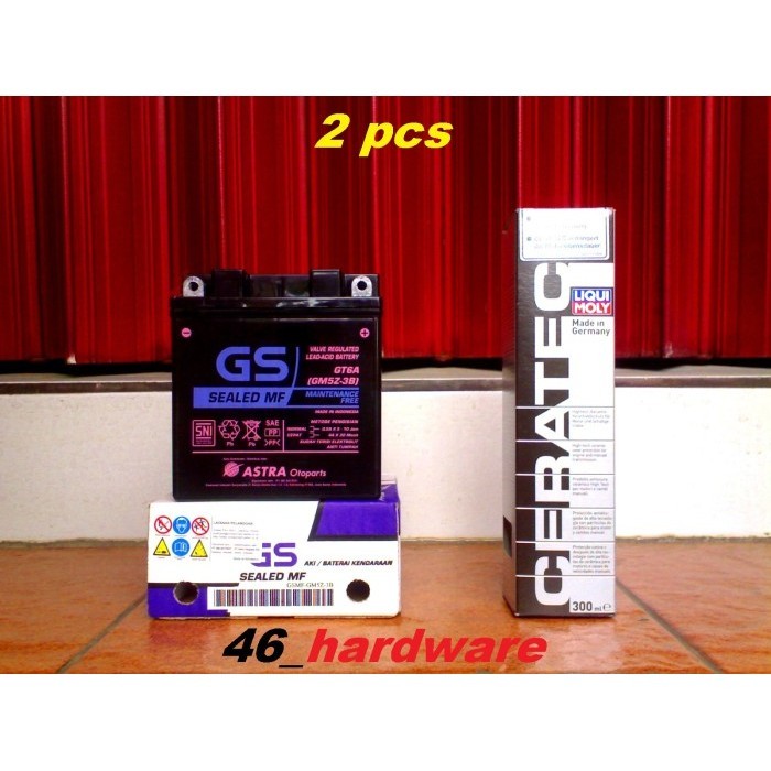 [Ori] Aki Gs Sealed Mf Gm5Z-3B Gt6A Lm Ceratec Grand Jupiter Mio Klx Vespa Diskon