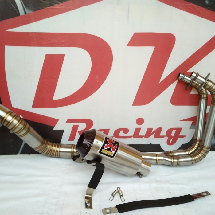 [Original] Knalpot Racing Kawasaki Ninja 250 Karbu Akrapovic Evo High Peforma Diskon