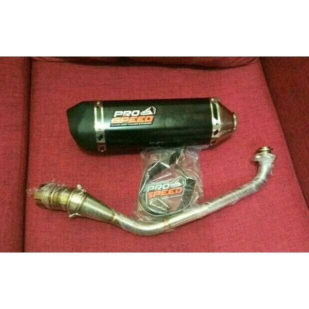 [Original] Knalpot Prospeed Black Yamaha Aerox155Aerox 155 Diskon