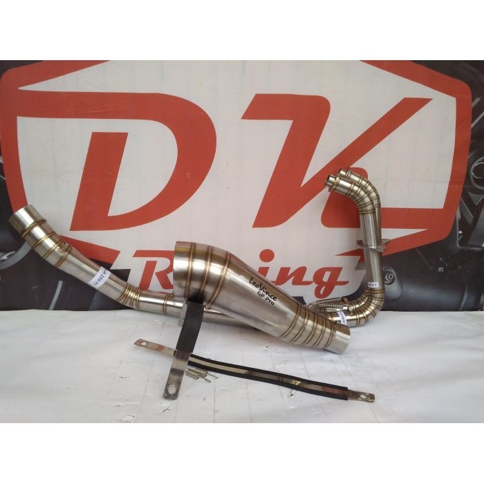 [Original] Knalpot Ninja Fi 2018 Ninja Karbu 250 Fi Leovince Gp Pro 7 Terbatas