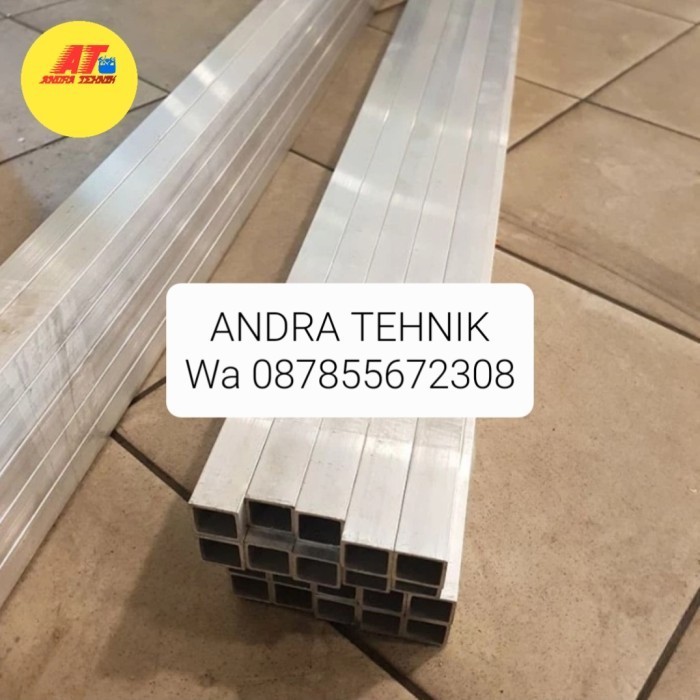 ✅Termurah Hollow Alumunium Tebal 1 Mm X 1 3/4 Inch X 4 Inch X 6000 Mm Berkualitas