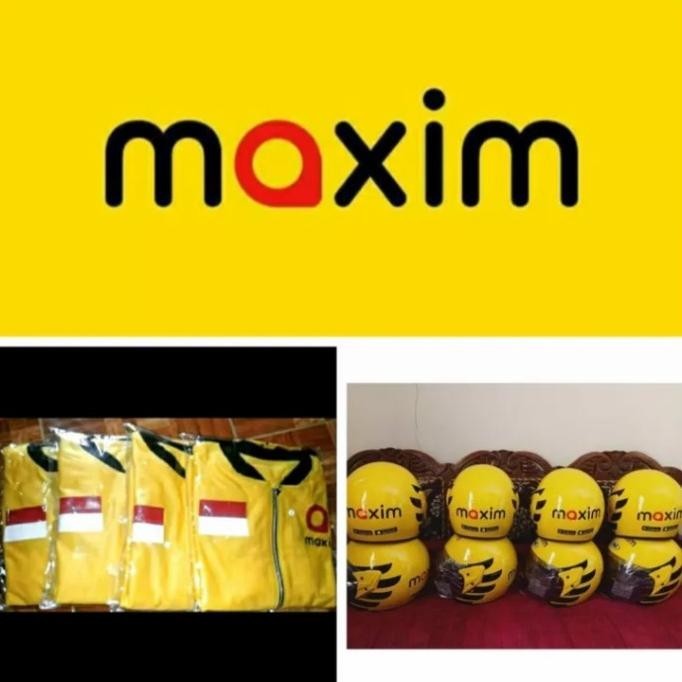 PROMO ATRIBUT DRIVER MAXIM HELM & JAKET BONUS TAS HP TOUCHSCREEN