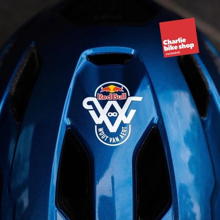 Helm Sepeda Lazer Cycling Helmet Wout Van Aert X Redbull - Limited Ed