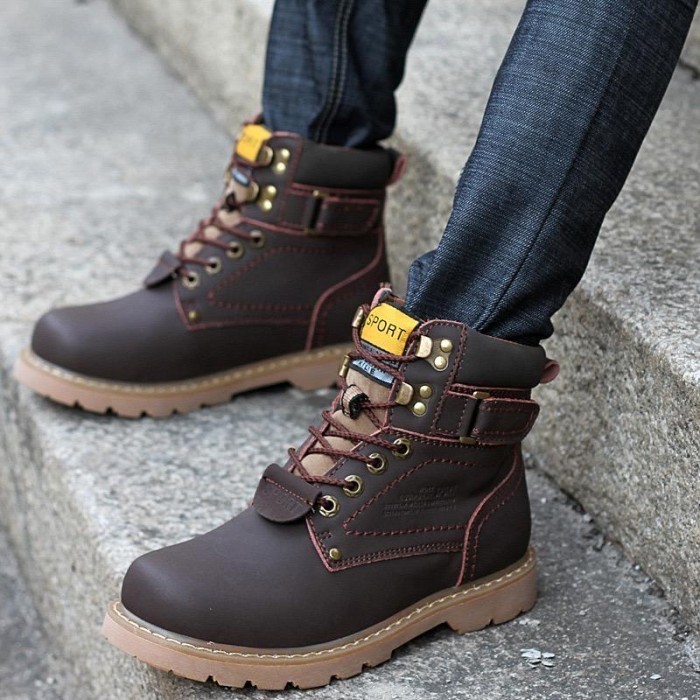 Boots Pria Sepatu Winter Waterproof
