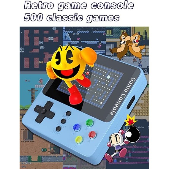 [LIMITED QUALITY] Gameboy Retro 500 In 1 SUP Dual Stick Mini Game Boy Portable