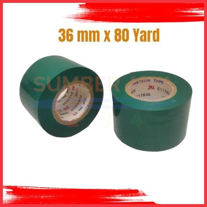 

(SJDS) ISOLASI LAKBAN PEREKAT 36 MM X 80 YARD WARNA HIJAU