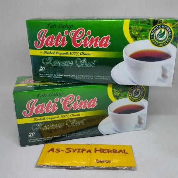 

PTR Teh Celup Daun Jati Cina Kencono Sari / Jati Cina Herbal Pelangsing dan Peluntur Lemak TERLARIS