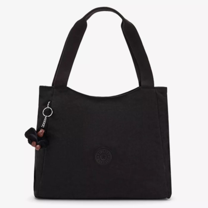 ✅New Kipling Halstein Original Shoulder Bag Wanita - True Black Terbatas
