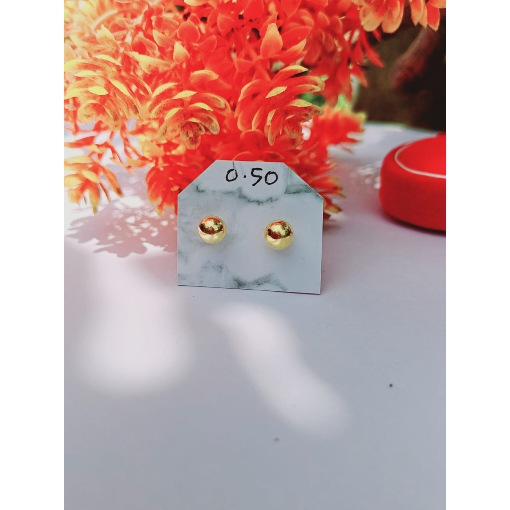 Anting Tindik Polos Dewasa Emas Asli Anting Giwang Tusuk Emas Anting Tindik Dewasa Anting Tindik Tel