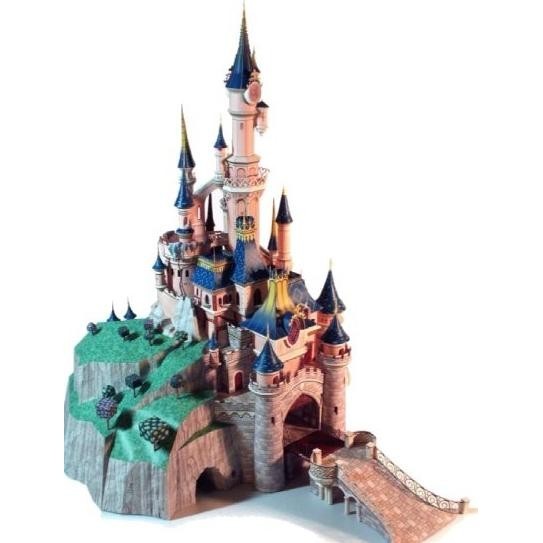

DIY Miniatur Papercraft Disneyland Paris Sleeping Beauty Castle