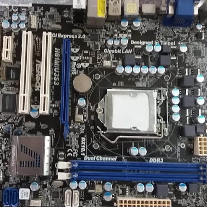 MOTHERBOARD ASROCK 1155 H61M/U3S3 ( MOBO H61 GEN3 )