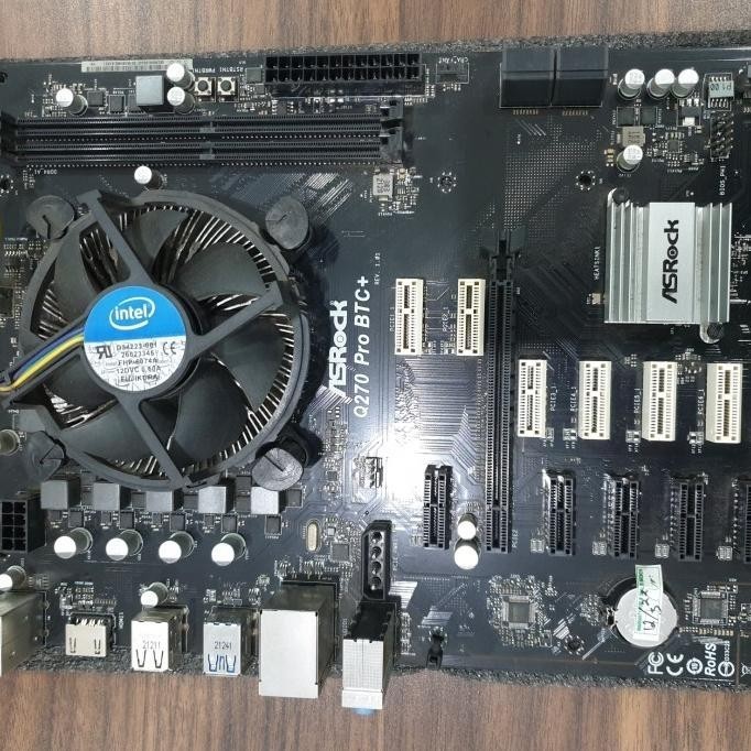 Promo paket mobo asrock q270 pro btc Promo