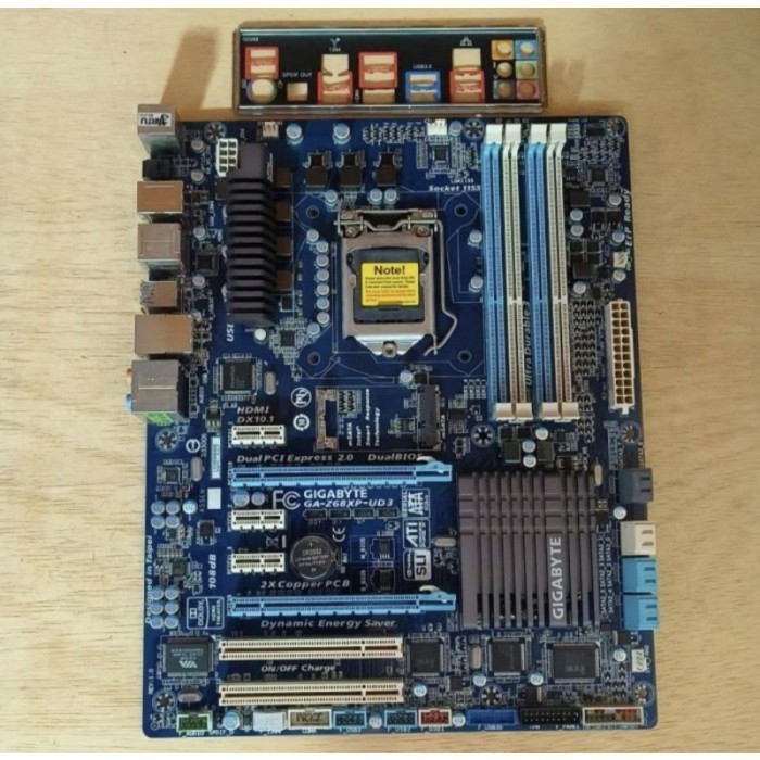 MOBO/MOTHERBOAD GIGABYTE Z68 ATX / M SATA / 4 SLOT RAM DDR3 / USB 3.0