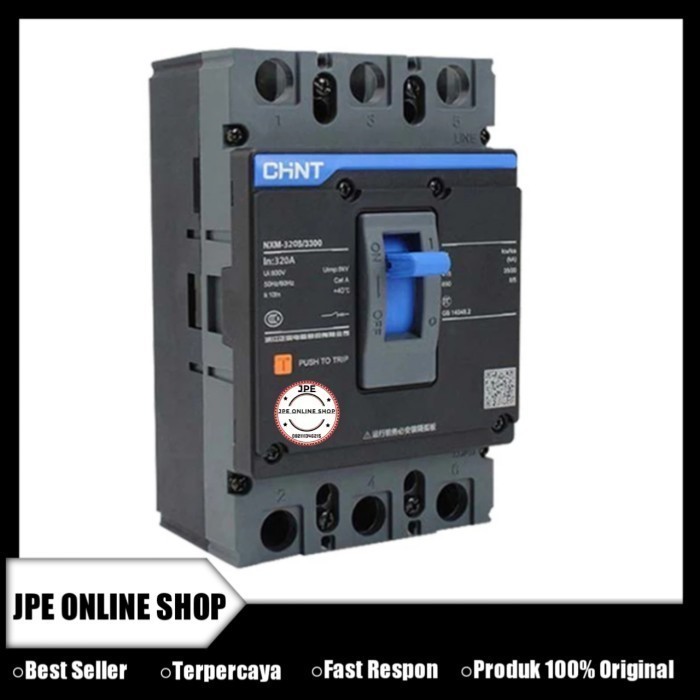 [New Ori] Chint Mccb 3P 400A 50Ka Nxm-400S Mccb Chint 3P 400A 50Ka Limited