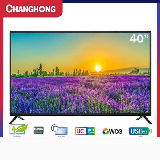 [New] Tv Changhong 40 Inch L40H1 Led40H1 Digital Tv Berkualitas