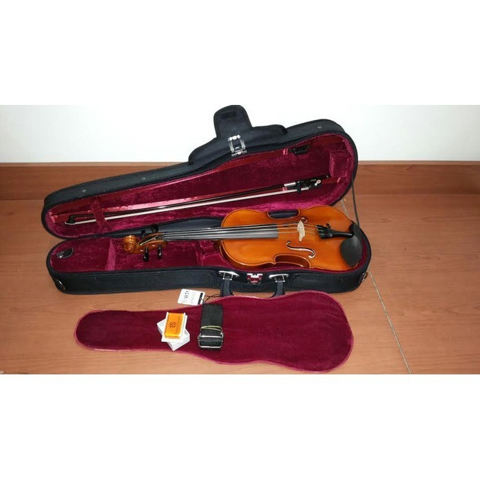 [New] Eastman Violin Vl80E 1/8 Violin Outfit  Rosin Bmj Terbaru