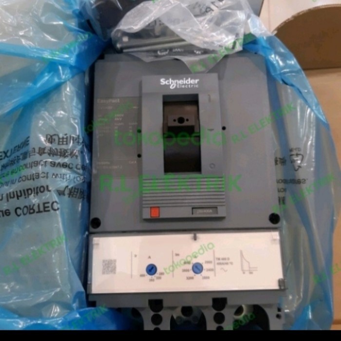 [New Ori] Mccb Cvs 500A 600A 3P Schneider Berkualitas