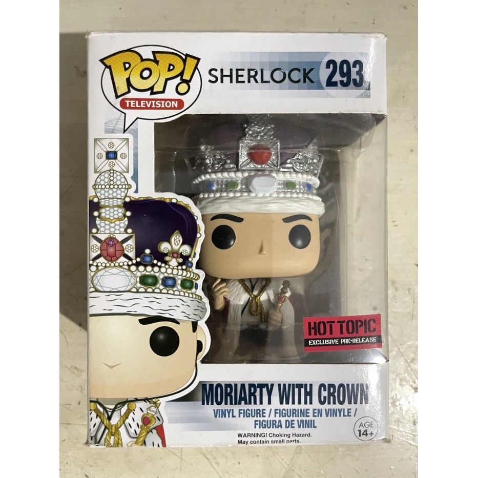 [Ori] Funko Pop Television: Sherlock - Moriarty With Crown Diskon