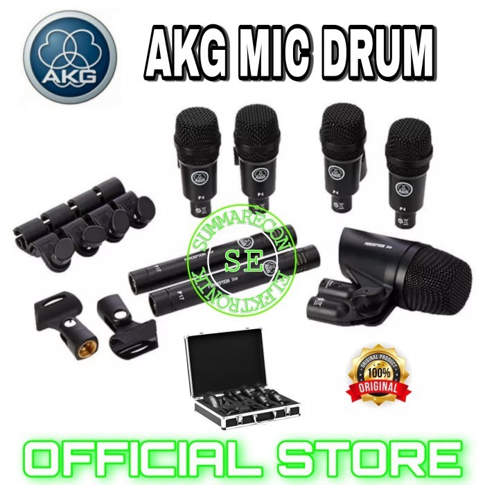[New] Mic Drum Akg Original Terbatas