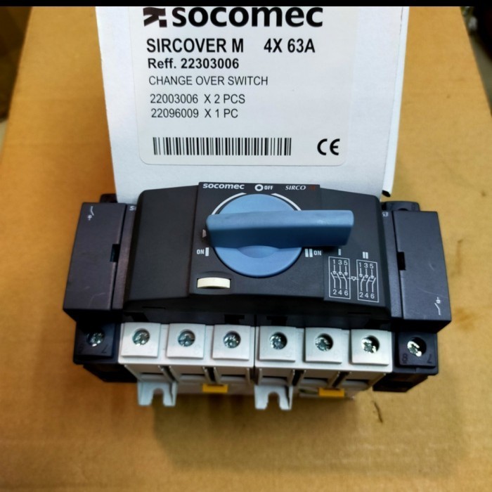 [New] Cos 63A Socomec Sirco M Cos 63 A Socomec Sirco M Diskon