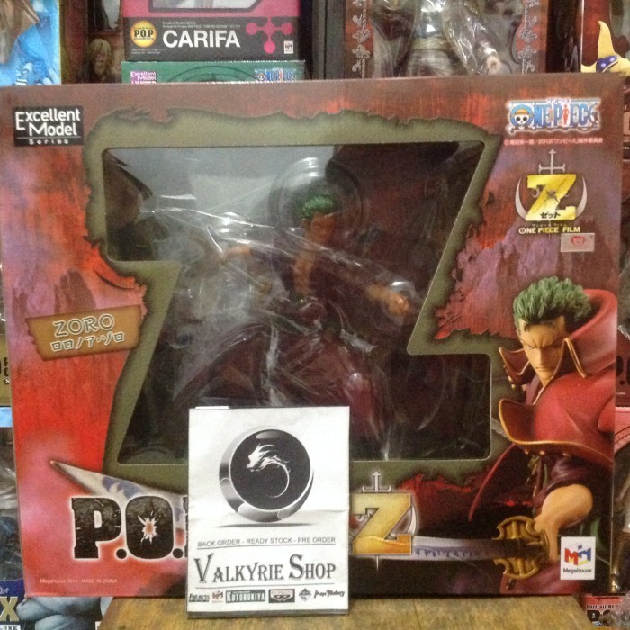 [Original] P.O.P Roronoa Zoro Film Z Original Megahouse Terbaru