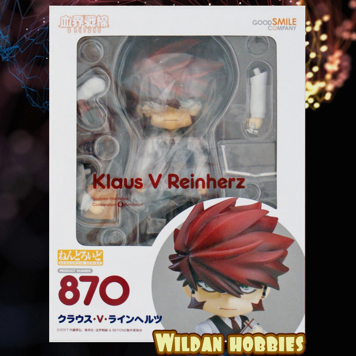 [Ori] Nendoroid 870 Klaus V Reinherz / Nendoroid Klaus V Reinherz Diskon
