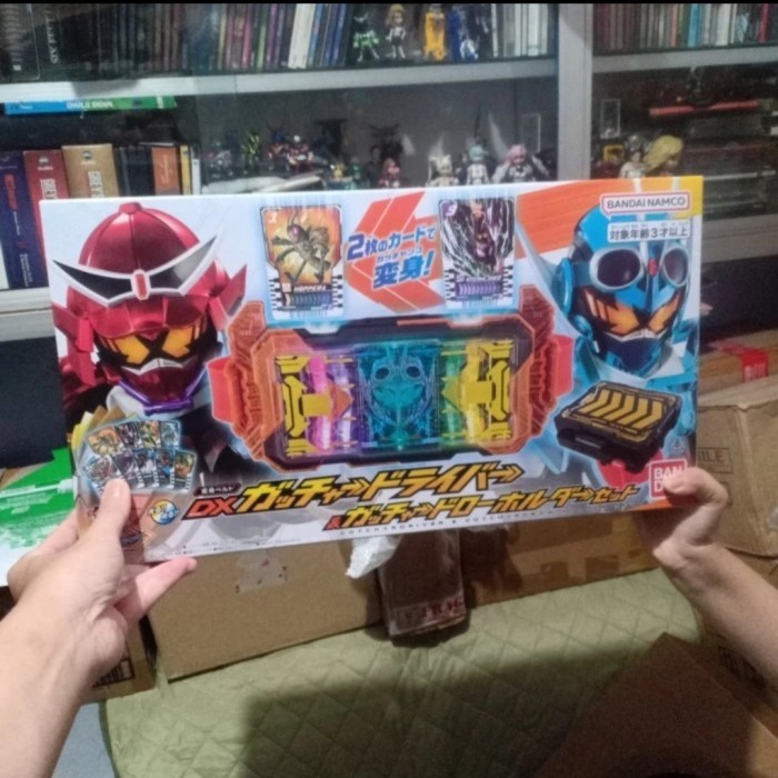 [Ori] Dx Gotchard Driver  Gotchardraw Holder Set Kamen Rider Gotchard Draw Terbaru