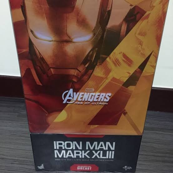 [Original] Hot Toys Iron Man Mark 43 Xliii Mk43 Diecast Age Of Ultron Mms278-D09 Berkualitas