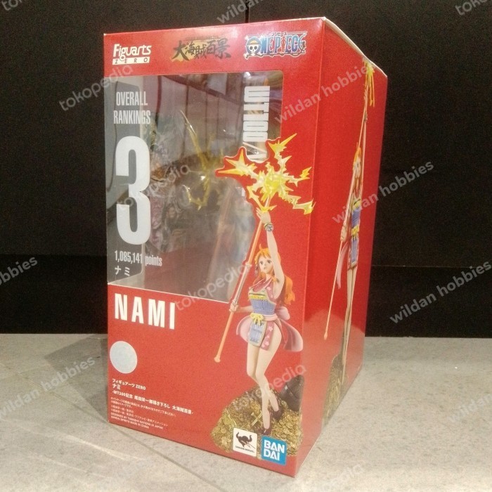 [Original] Figuarts Zero Nami Wt100 Eichiro Oda Daikaizoku / Figure Nami Terbatas