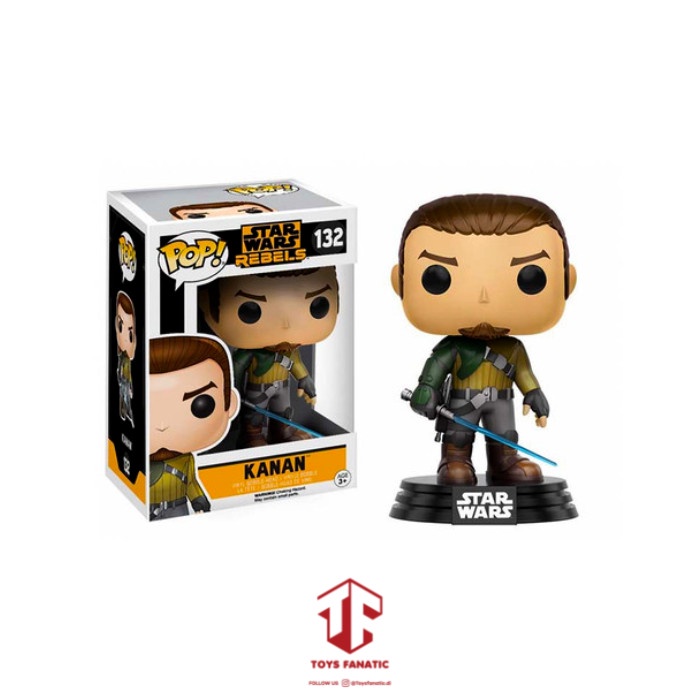 [Ori] Funko Pop Star Wars Rabels - Kanan #132 Terbatas