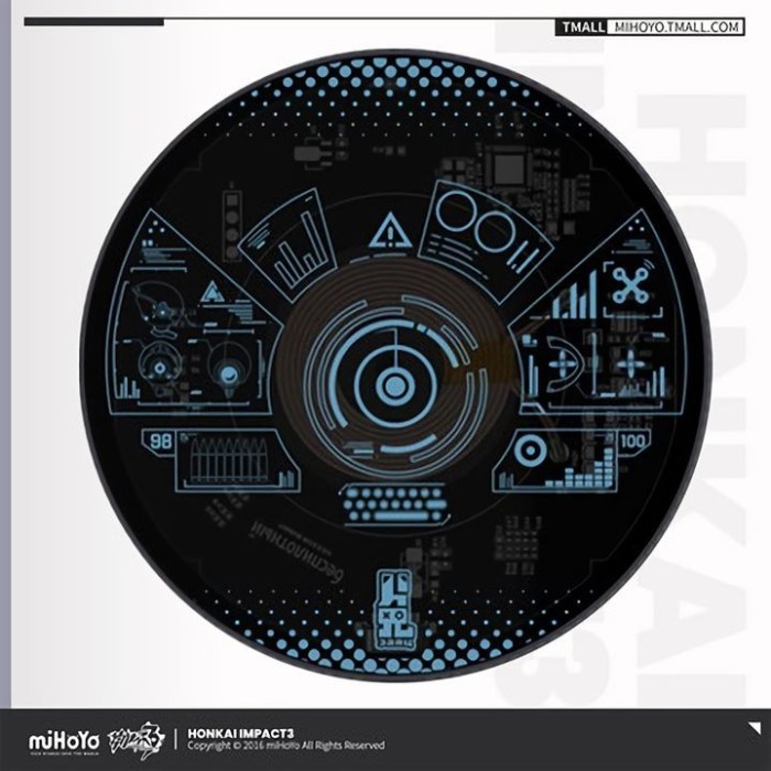 [Original] Haxxor Bunny Rabbit Theme Wireless Charger - Honkai Impact 3Rd Diskon