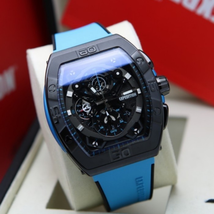 ✅New Expedition E 6800 Black Soft Blue E6800 Pria Original Limited