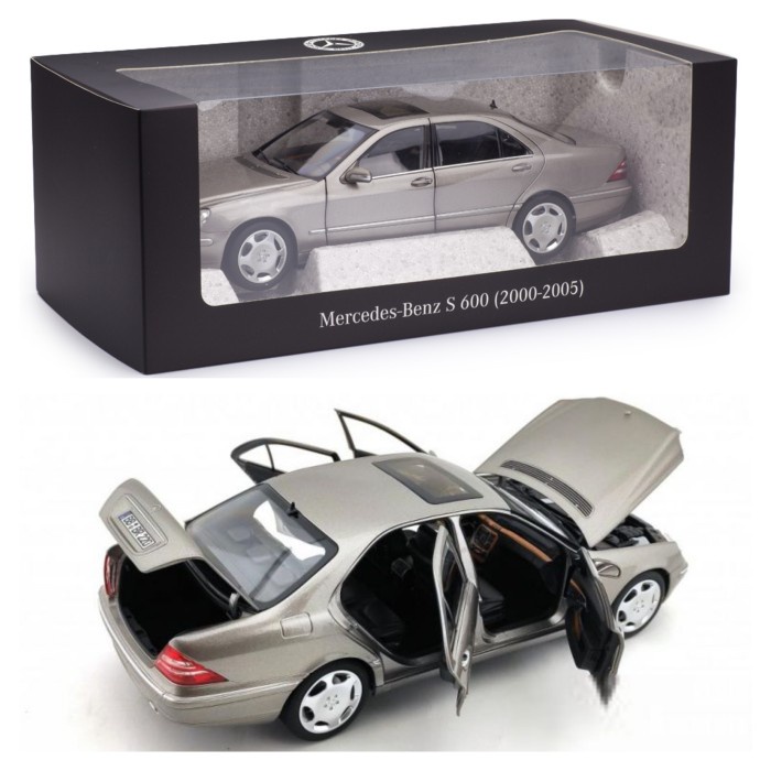 [Original] Dealerbox-Norev Mercedes-Benz S600 W220 2001 Limited