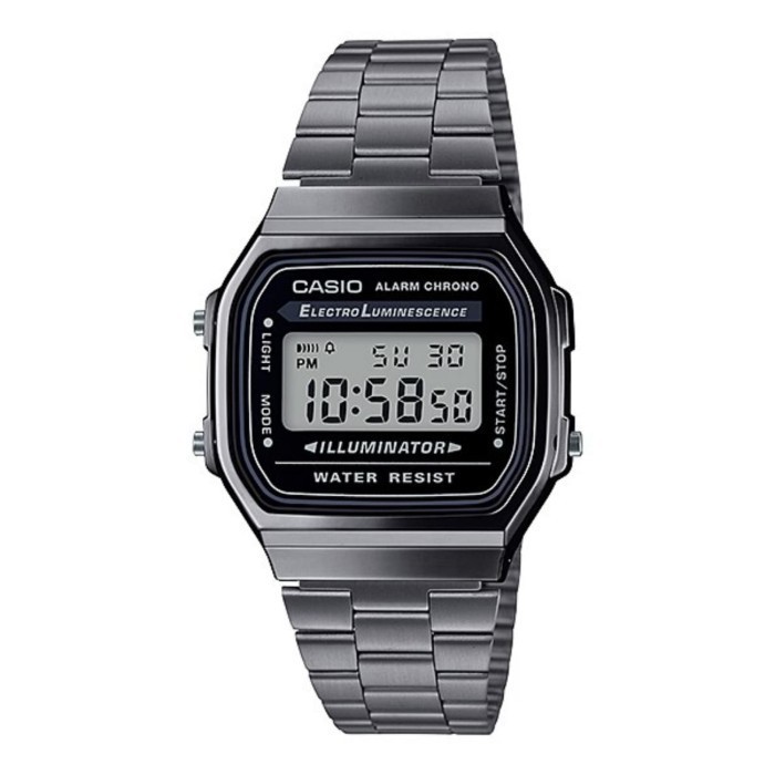 ✅New Casio A168Wgg-1A / Casio A168Wgg Original  Garansi Diskon