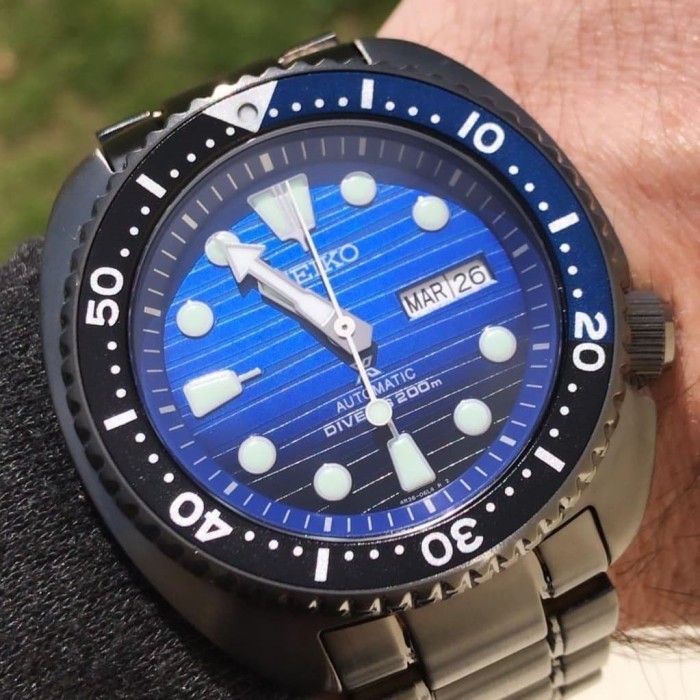 ✅New Ori Seiko Prospex Turtle Diver Srpd11K1 Soecial Edition Black Original Limited