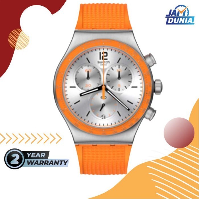 ✅New Jam Swatch Original Yvs483 Yvs 483 Jam Pria Ng Hyperbrights Berkualitas