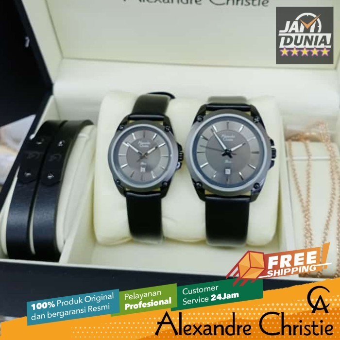 ✅New Ori Jam Tangan Alexandre Christie Pria Original 8667 M4 Ac8667M4 Ng Limited