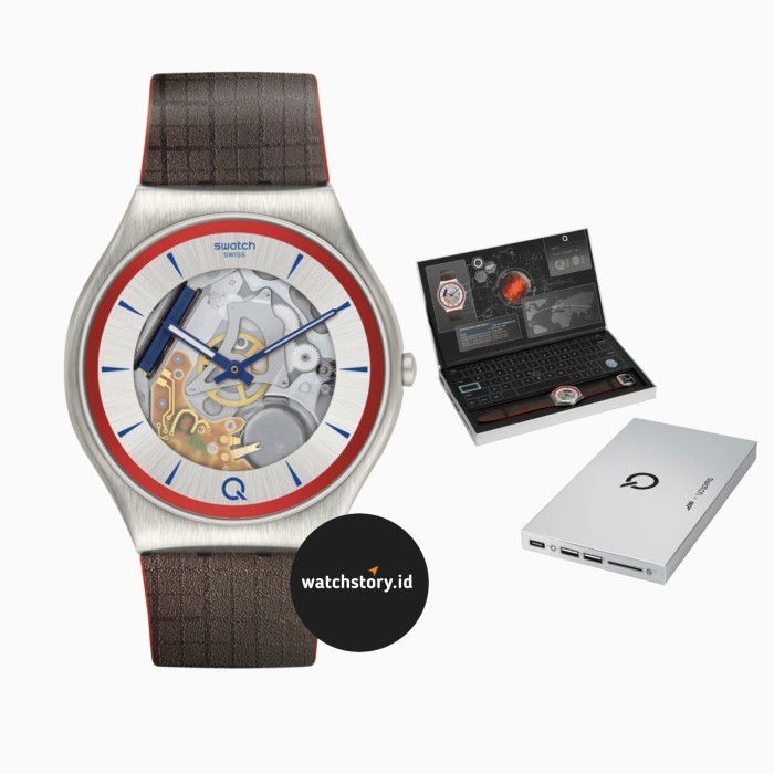 ✅New Ori Swatch James Bond Ssz07Z102 Q 2 - Garansi Resmi Map 2 Tahun Terbaru