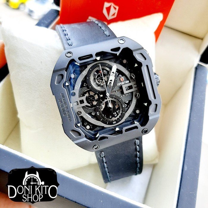 ✅Original Jam Tangan Pria Original Expedition E6826 Black E 6826 Terbatas