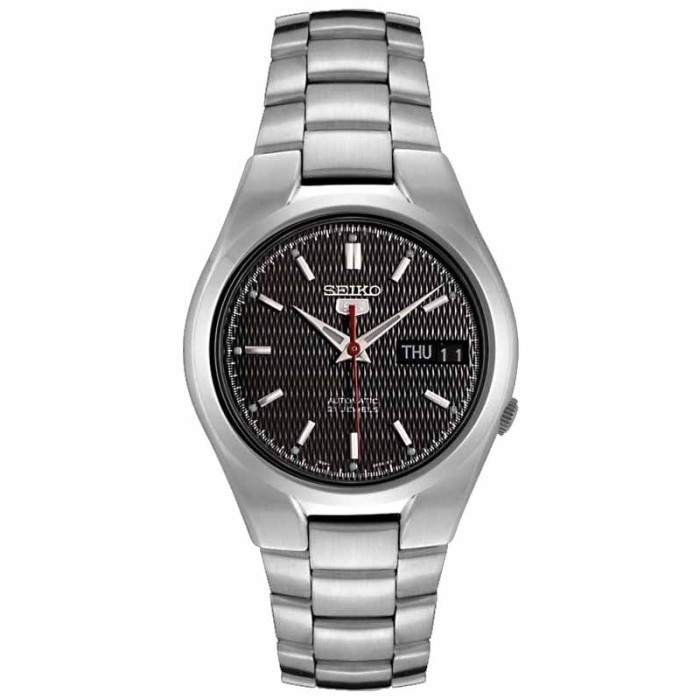 ✅Original Seiko 5 Snk607 Full Silver Grey Diskon