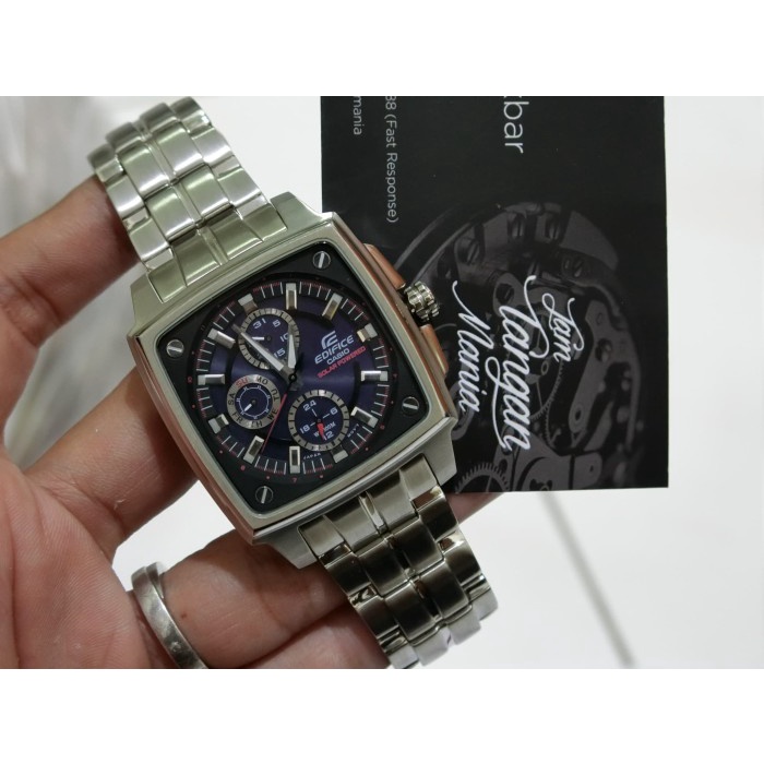 ✅Original Jam Tangan Casio Edifice Ef-331Sb-2Avdf Original Ef-331Sb Tough Solar Limited