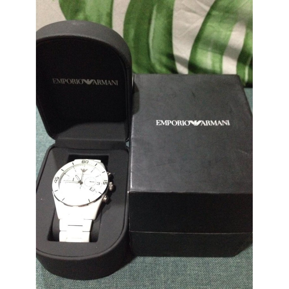✅Original Jam Tangan Emporio Armani Ceramica Man 100 Original Terbatas