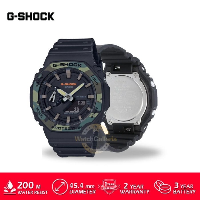 ✅New Ori Casio G-Shock Ga-2100Su-1Adr / Ga2100Su / Ga2100Su1Adr Original Berkualitas