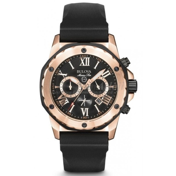 ✅Original Bulova Marine Star Men'S 98B104 Terbatas