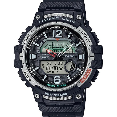 ✅Ready Casio Original Fishing Gear Wsc-1250H-1Av Jam Pria Original Diskon