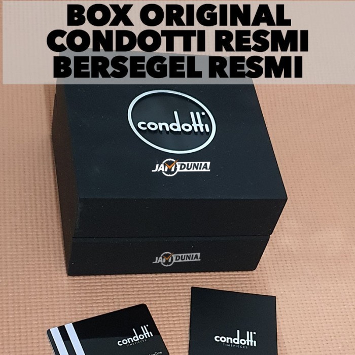 ✅Original Condotti Watch Original Cn9129 Sb02 L03 9129 Jam Tangan Pria Diskon