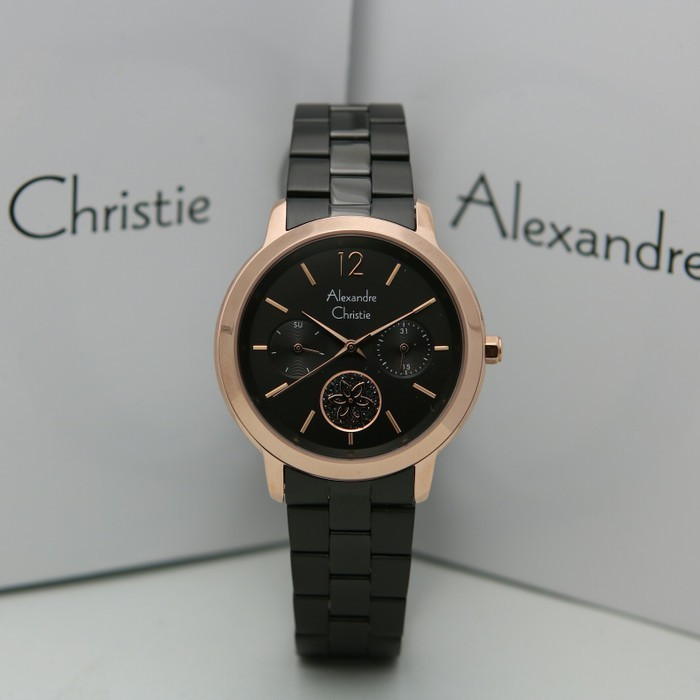 ✅Termurah Alexandre Christie Ac 2888 / Ac 2888Bf Rosegold Black OriginalGaransi Terbaru