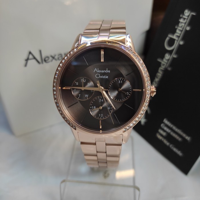 ✅Termurah Jam Wanita Original Alexandre Christie Ac 2988 Bf Stainless Steel Terbaru
